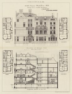 Design for en London Residence (gravering) av English School