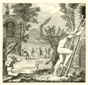 "Djevler grep ofte mennesker og pisket dem." Abbe Boileau av English School
