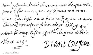 Diana av Frankrike av English School