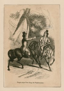 Dick Turpin stopper Tom King, motorveimannen av English School