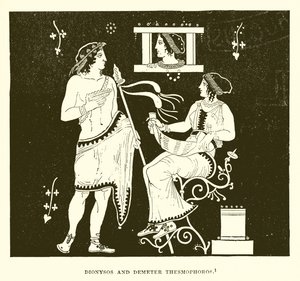 Dionysos og Demeter Thesmophoros av English School