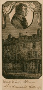 Dirty Dicks House, Leadenhall Street, London av English School
