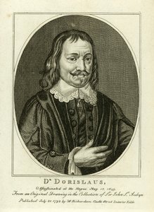 Doktor Isaac Dorislaus av English School
