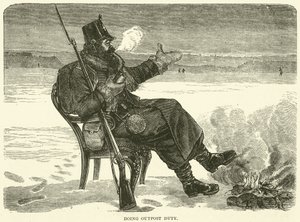 Gjorde utposttjeneste, desember 1870 av English School