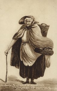 Dolly Pentreath fra Mousehole, den siste personen som snakket gammelt kornisk (lito) av English School