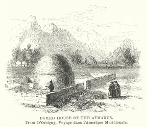 Aymarus#39; kuppelhus (gravering) av English School