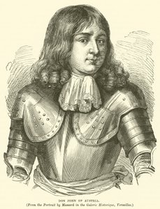 Don John av Østerrike (gravering) av English School