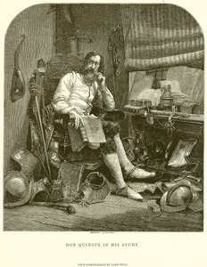 Don Quijote i sin studie av English School