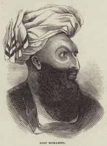 Dost Mohamed (gravering) av English School