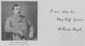 Dr Conan Doyle (gravering) av English School