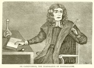 Dr Garencieres, oversetteren av Nostradamus av English School