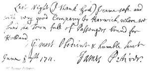 Dr James Peter av English School