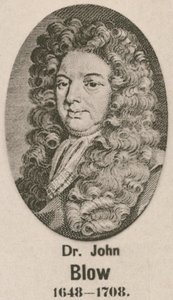 Dr John Blow (gravyr) av English School