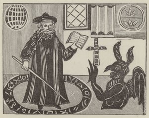 Dr John Faustus (gravering) av English School