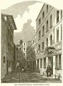 Dr. Johnsons hus, Inner-Temple Lane