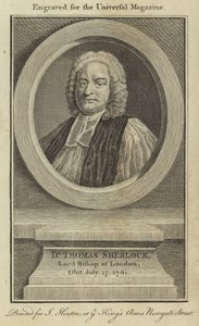 Dr Thomas Sherlock, Lord Bishop of London av English School
