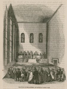 Trekning av lotteriet i Napoli april i fjor av English School