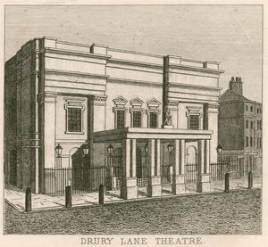 Drury Lane Theatre, London av English School
