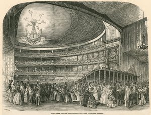 Drury Lane Theatre pusset opp - Julliens Promenade Concert av English School