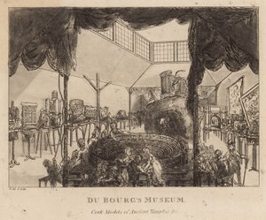 Du Bougs Museum, korkmodeller av gamle templer av English School