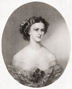 Hertuginne Elisabeth i Bayern, fra «Hutchinsons historie om nasjonene», utgitt 1915 (trykk) av English School
