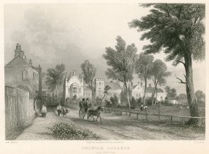 Dulwich College, London, sørvest utsikt av English School