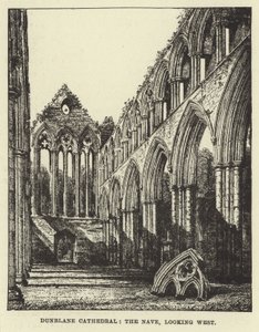 Dunblane Cathedral, Nave, med utsikt mot vest av English School
