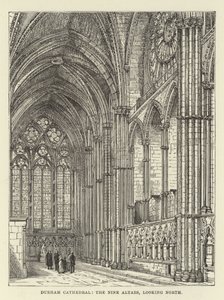 Durham Cathedral, de ni altrene, ser nordover av English School