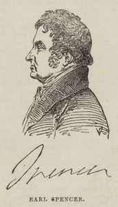 Earl Spencer (gravering) av English School