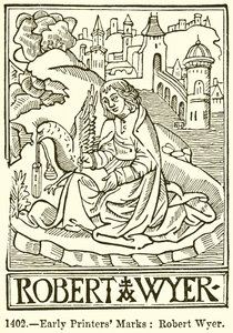 Tidlige skriveremerker: Robert Wyer av English School
