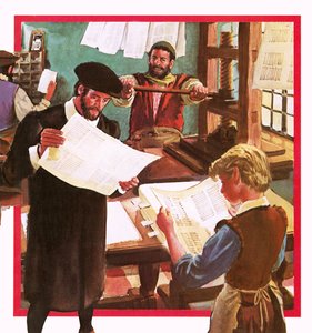 Tidlig trykkpresse av English School