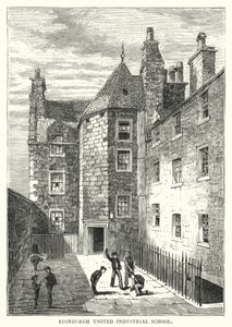 Edinburgh United Industrial School (gravering) av English School