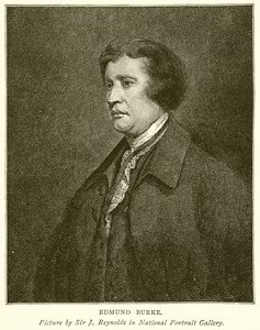 Edmund Burke av English School