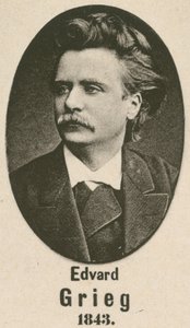 Edvard Grieg (gravering) av English School