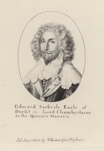 Edward Sackville, jarl av Dorset (gravering) av English School