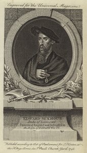 Edward Seymour, hertug av Somerset, beskytter av England og halshugget under Edward VIs regjeringstid av English School