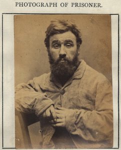 Edward Shevlin, ca. 1870 (sepia-bilde) av English School