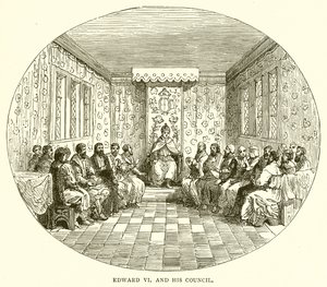 Edward VI og hans råd av English School