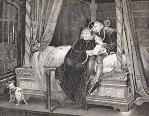 Edward V og Richard, hertug av York i tårnet, fra 