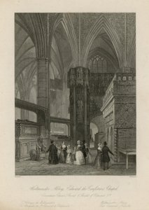 Edward the Confessors Chapel i Westminster Abbey av English School