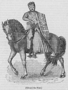 Edward den første (gravering) av English School