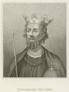 Edward den andre (gravering) av English School
