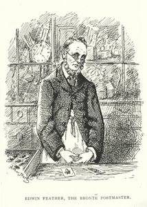 Edwin Feather, Bronte-postmesteren (gravering) av English School