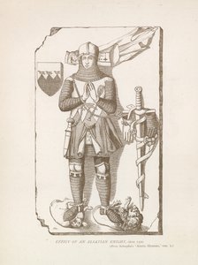 Bilde av en alsacisk ridder, ca 1320 av English School