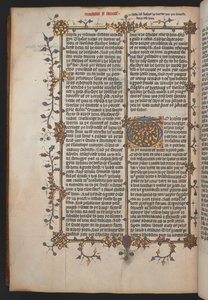 Egerton 617, Wycliffite Bible, før 1397 (vellum) av English School