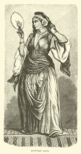 egyptisk dame av English School