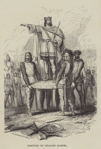 Valg av Charles Martel (gravering) av English School