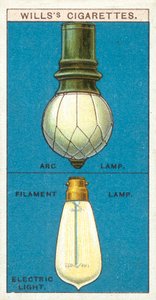 Elektrisk lys (chromolitho) av English School