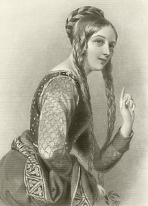 Eleanor av Aquitaine, dronning av kong Henry II av English School