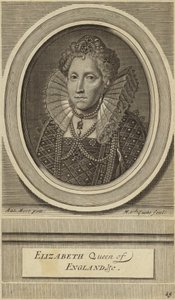 Elizabeth I av England av English School